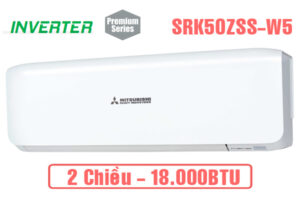 Điều hòa Mitsubishi Heavy 18000BTU 2 chiều inverter SRK50ZSS-W5