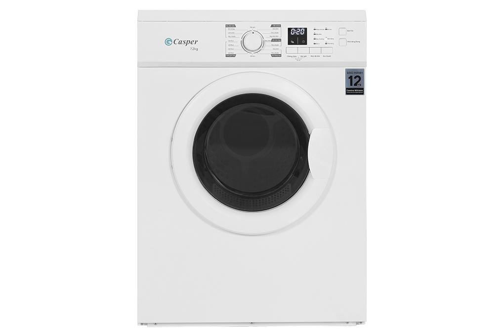 MÃ¡y sáº¥y quáº§n Ã¡o thÃ´ng hÆ¡i Casper 7,2kg TD-72VWD