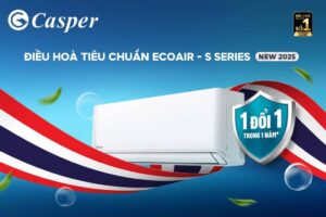 Điều hòa Casper 1 chiều 9000 BTU SC-09FB36A